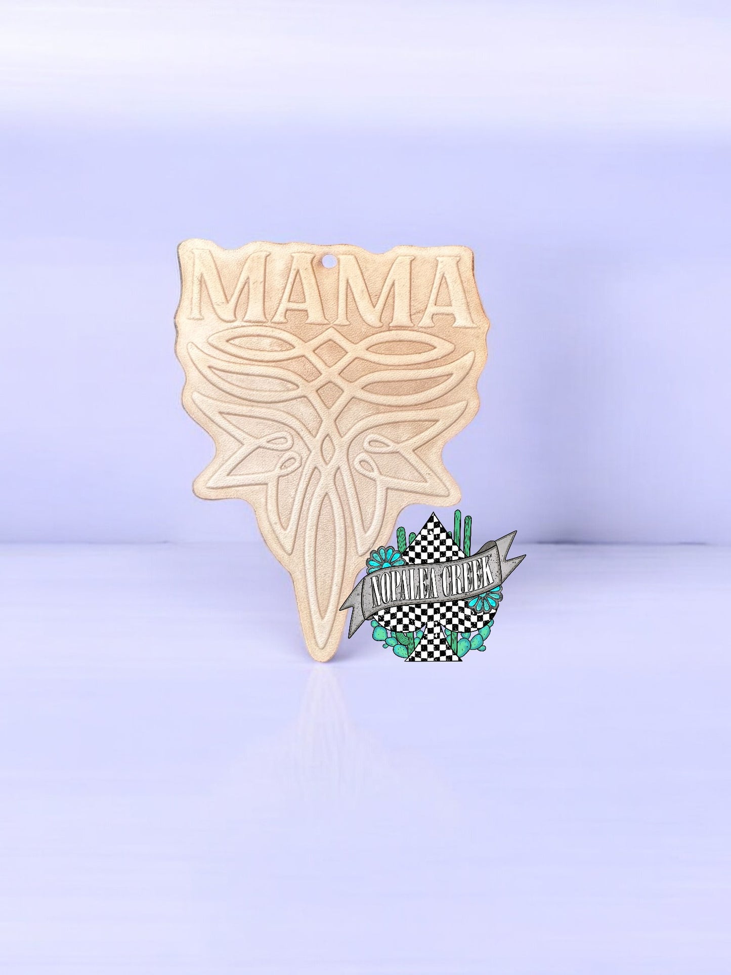 Mama Boot Stitch Leather Charms (SET OF 4)