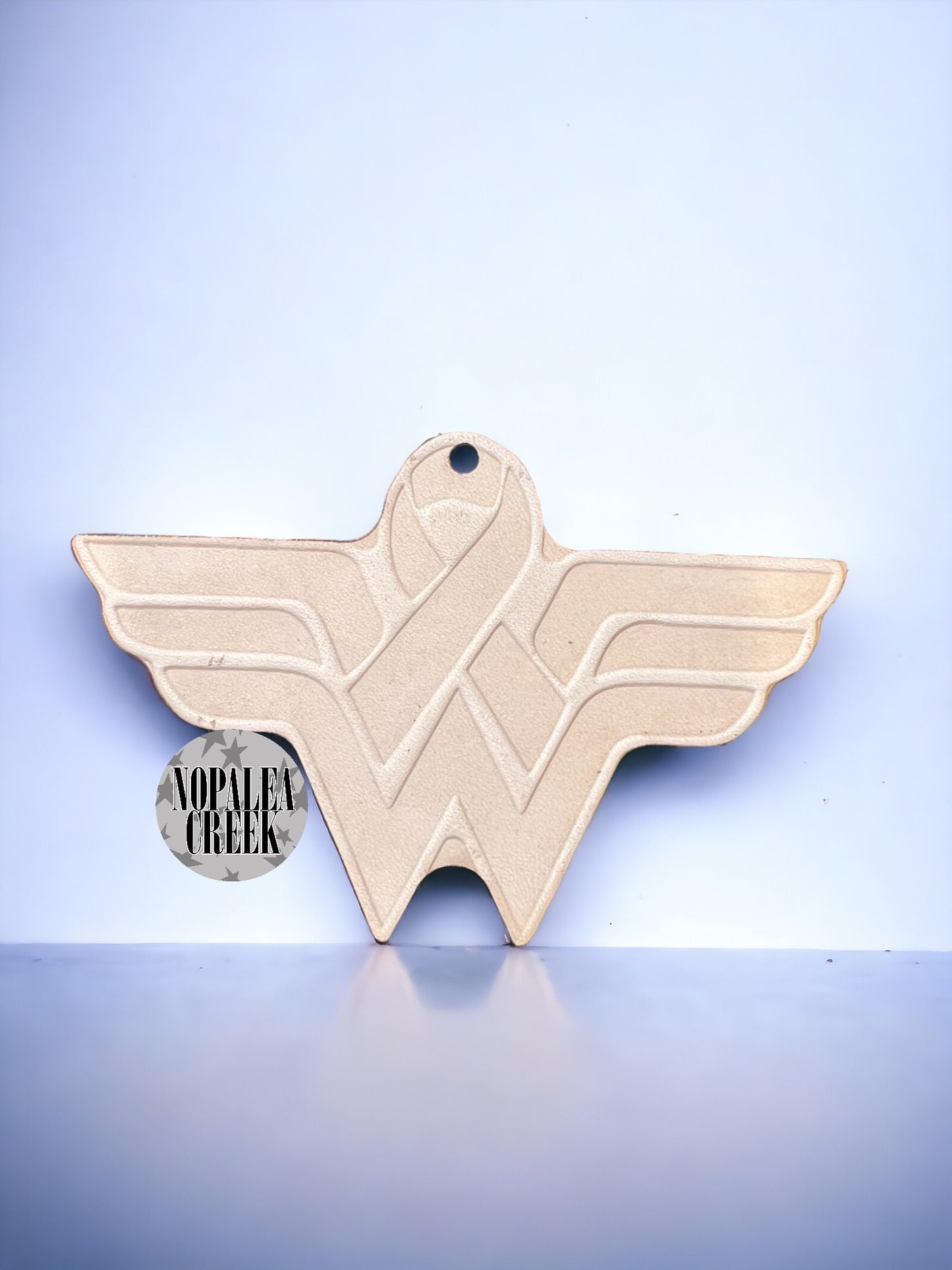 Breast Cancer Woman Leather Charms (SET OF 4)