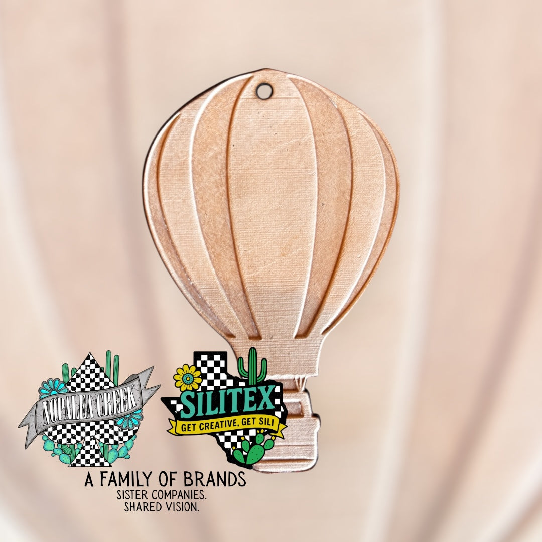 Hot Air Balloon Leather Charms (SET OF 4)