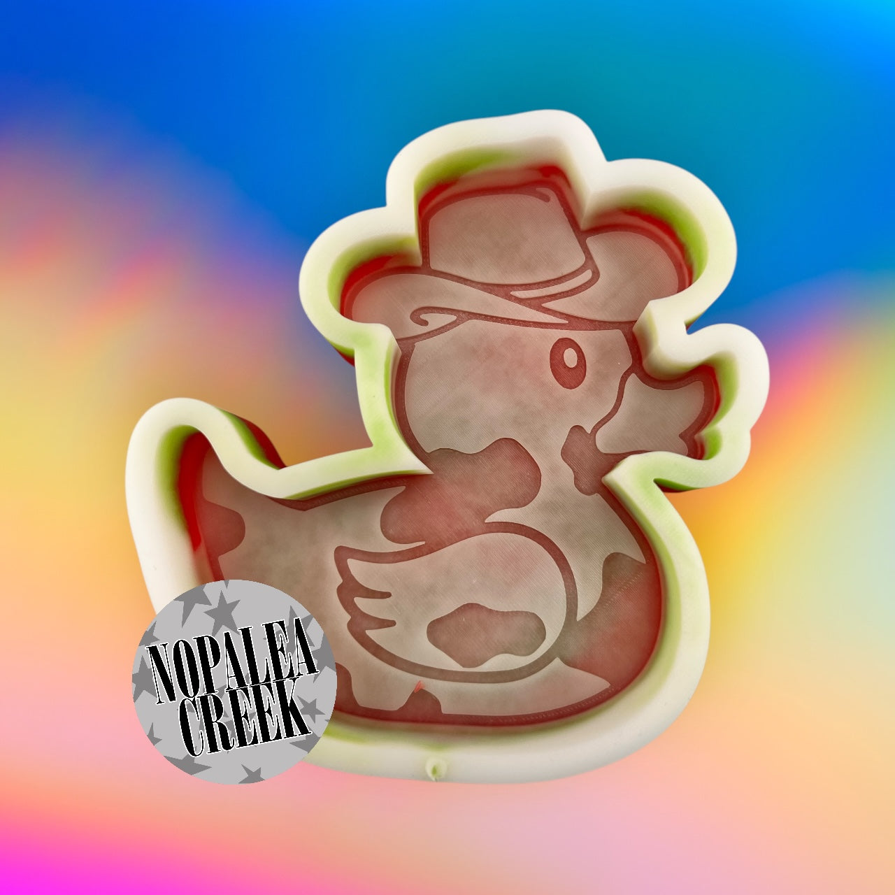 Cowboy Duck Silicone Mold