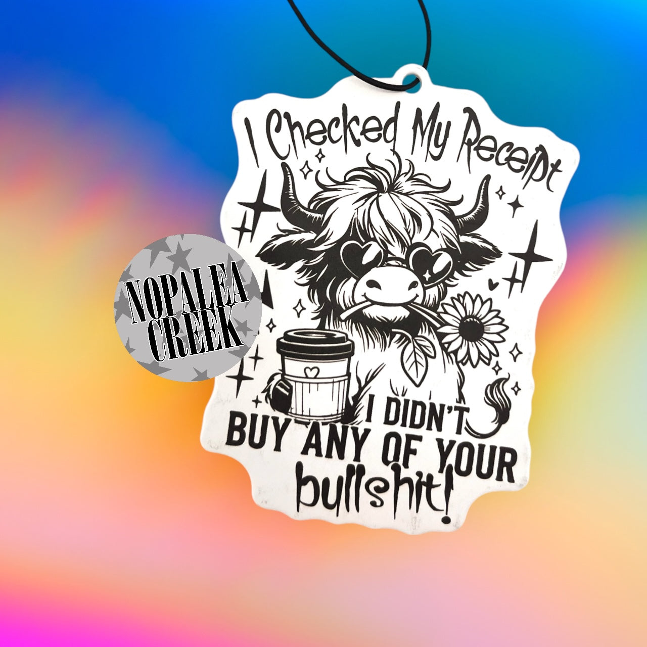 I Checked My Receipt