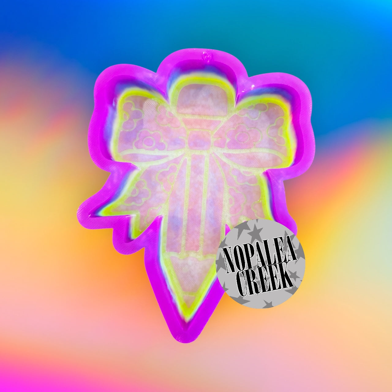 Daisy Pencil Bow Silicone Mold