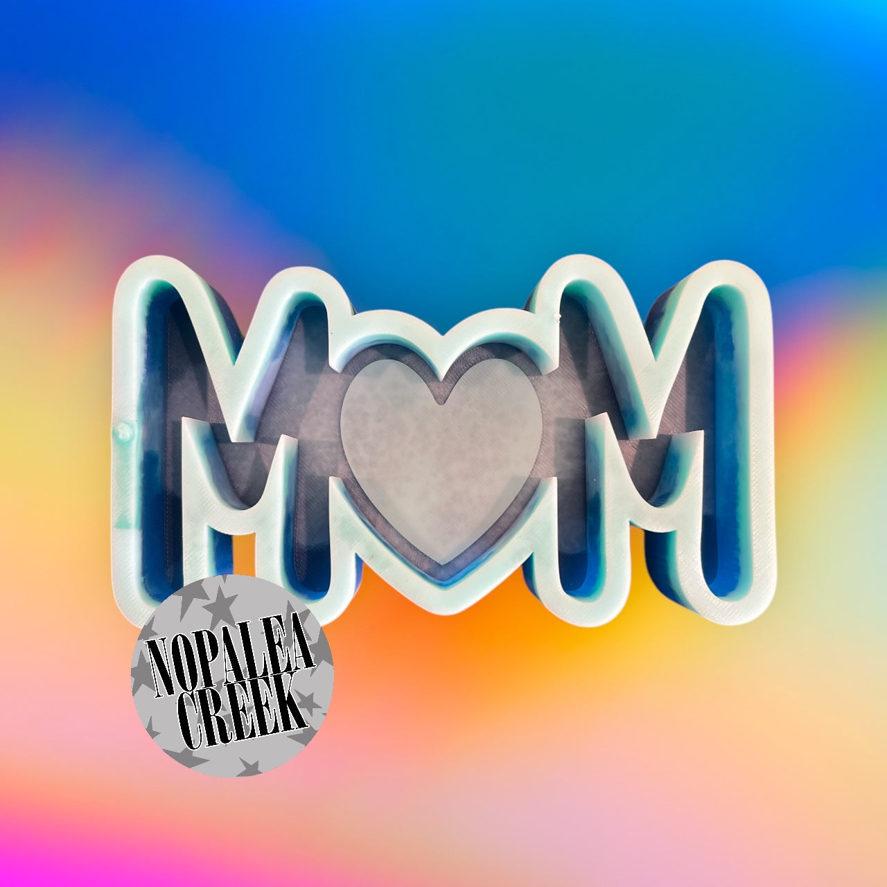 Mom Heart 2 Silicone Mold