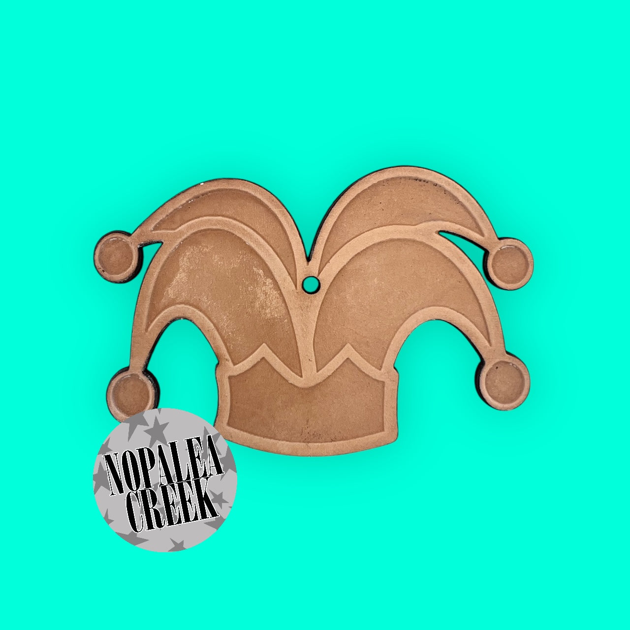 Joker Hat Leather Charms (SET OF 4)