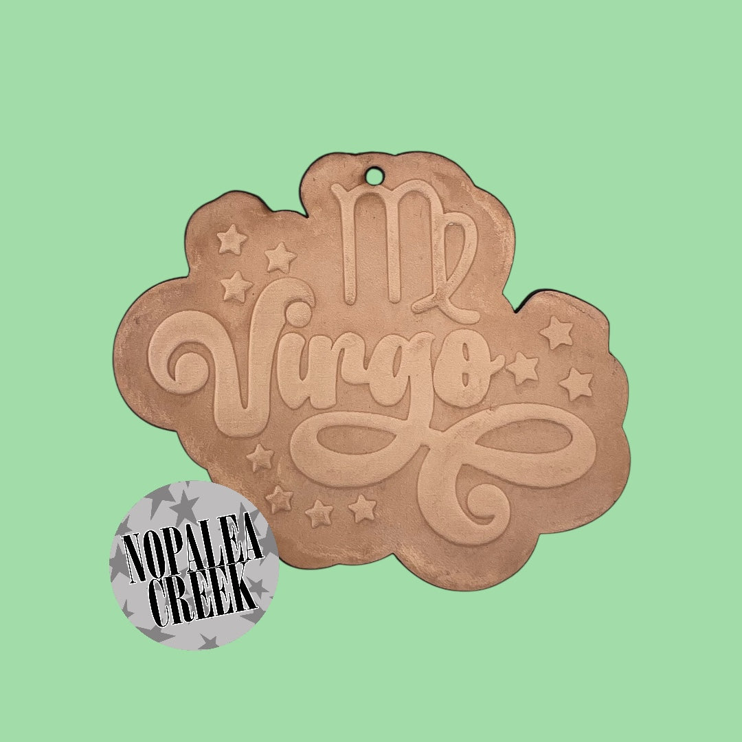 Virgo Leather Charms (SET OF 4)