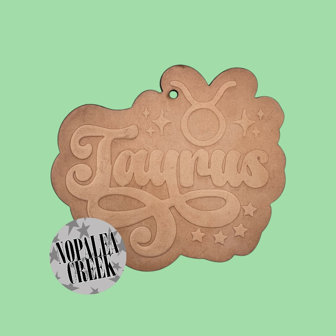 Taurus Leather Charms (SET OF 4)