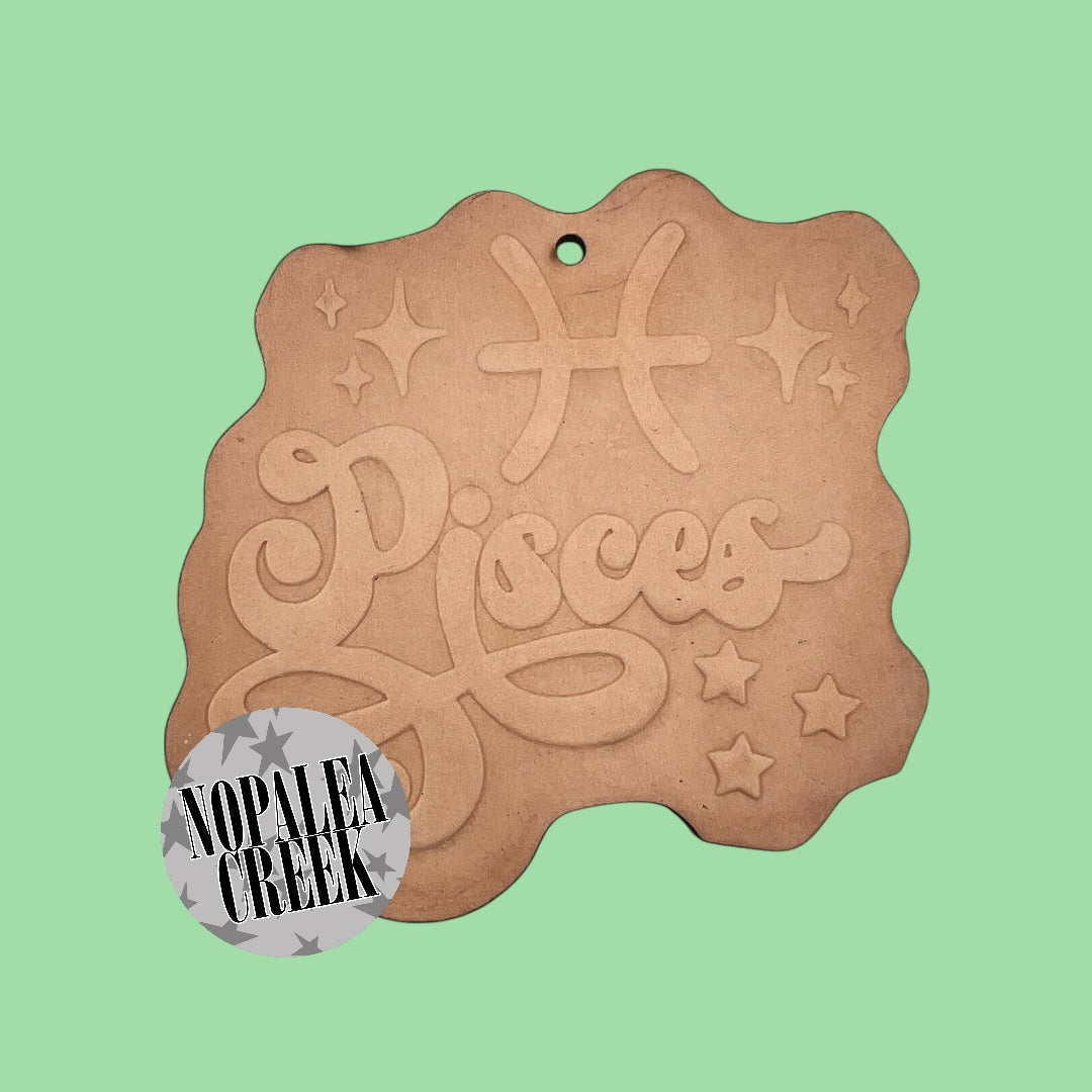 Pisces Leather Charms (SET OF 4)
