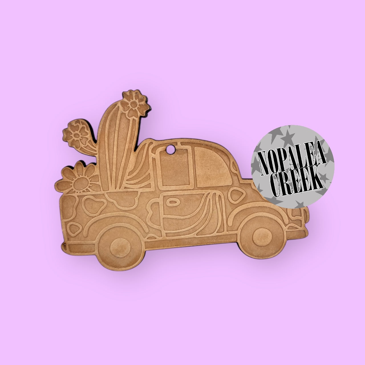 Western Groovy Truck Leather Charms (SET OF 4)