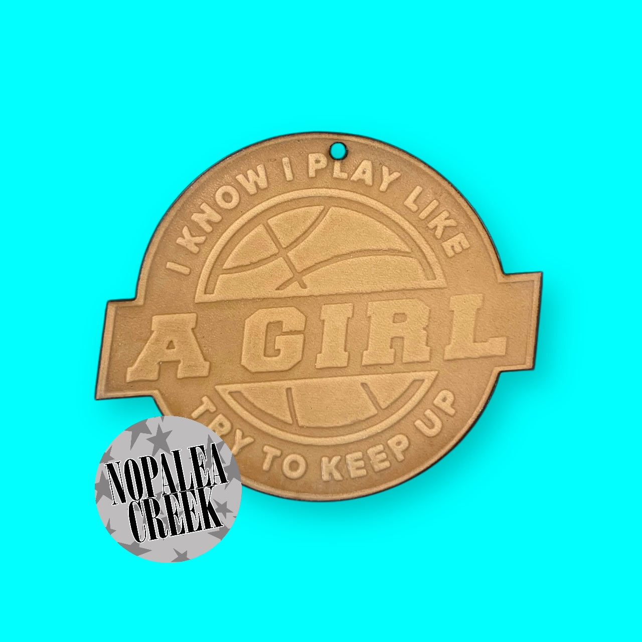 Play Ball Like a Girl Leather Charms (SET OF 4)