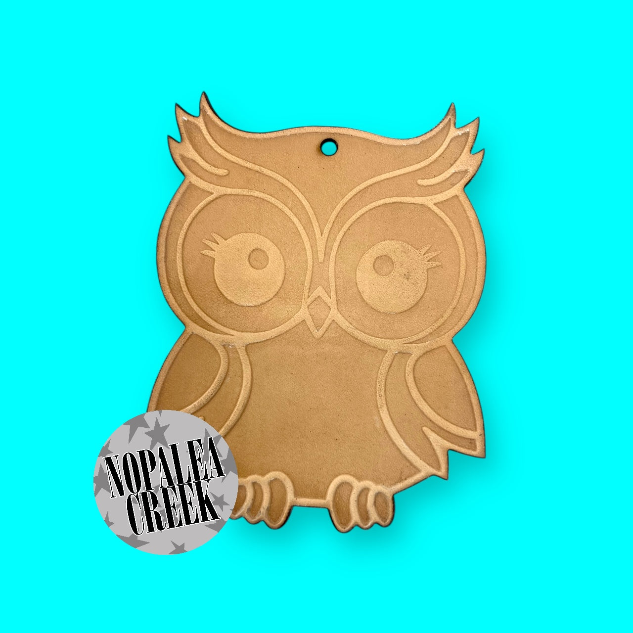 Owl 2 Leather Charms (SET OF 4)