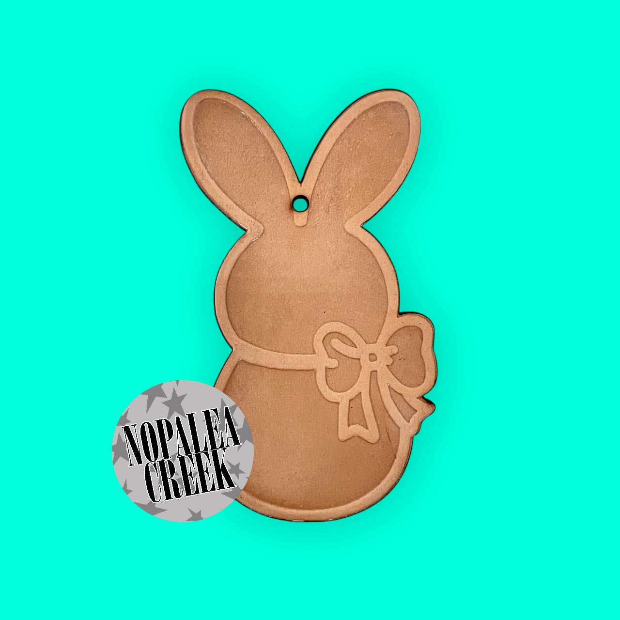 Peep and Bow Leather Charms (SET OF 4)