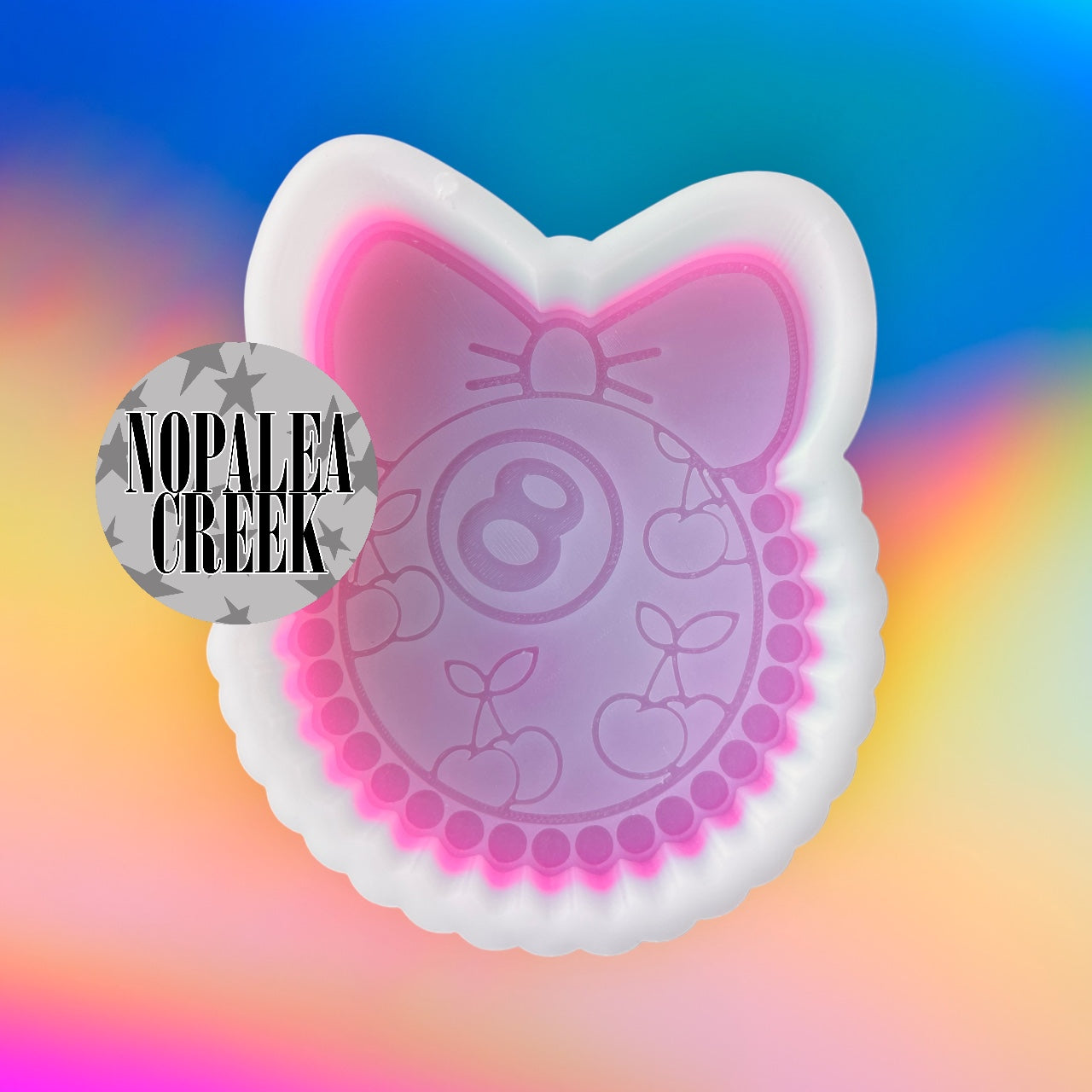 Cherry Western 8 Ball Silicone Mold