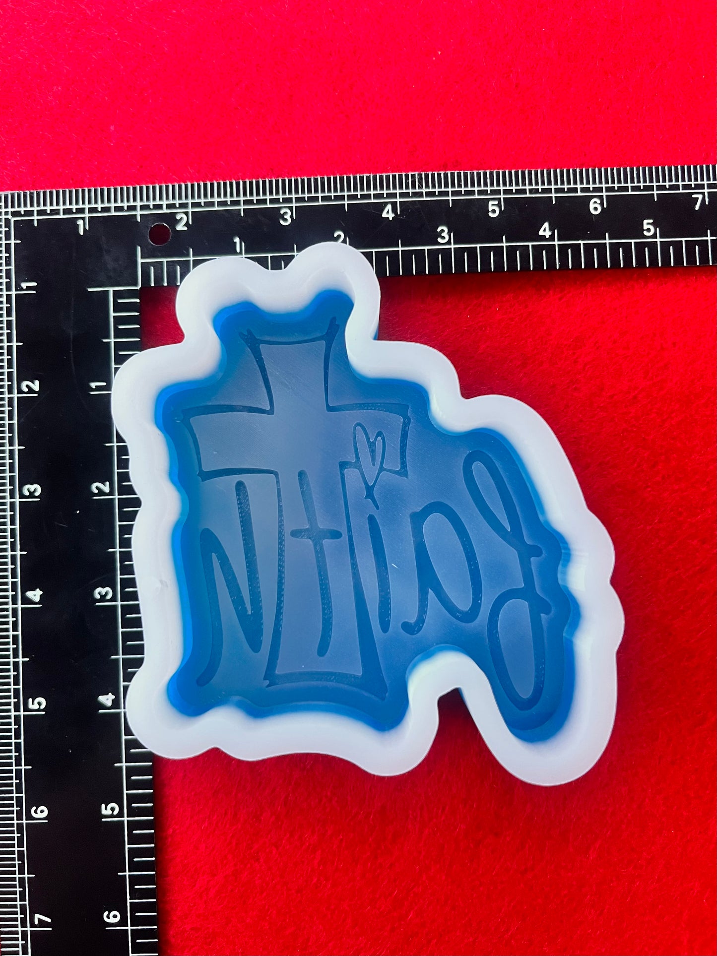 Cute Faith Silicone Mold