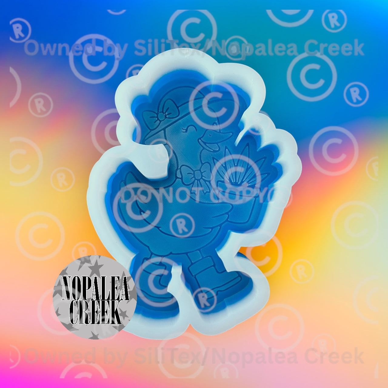 Gardening Goose Silicone Mold©