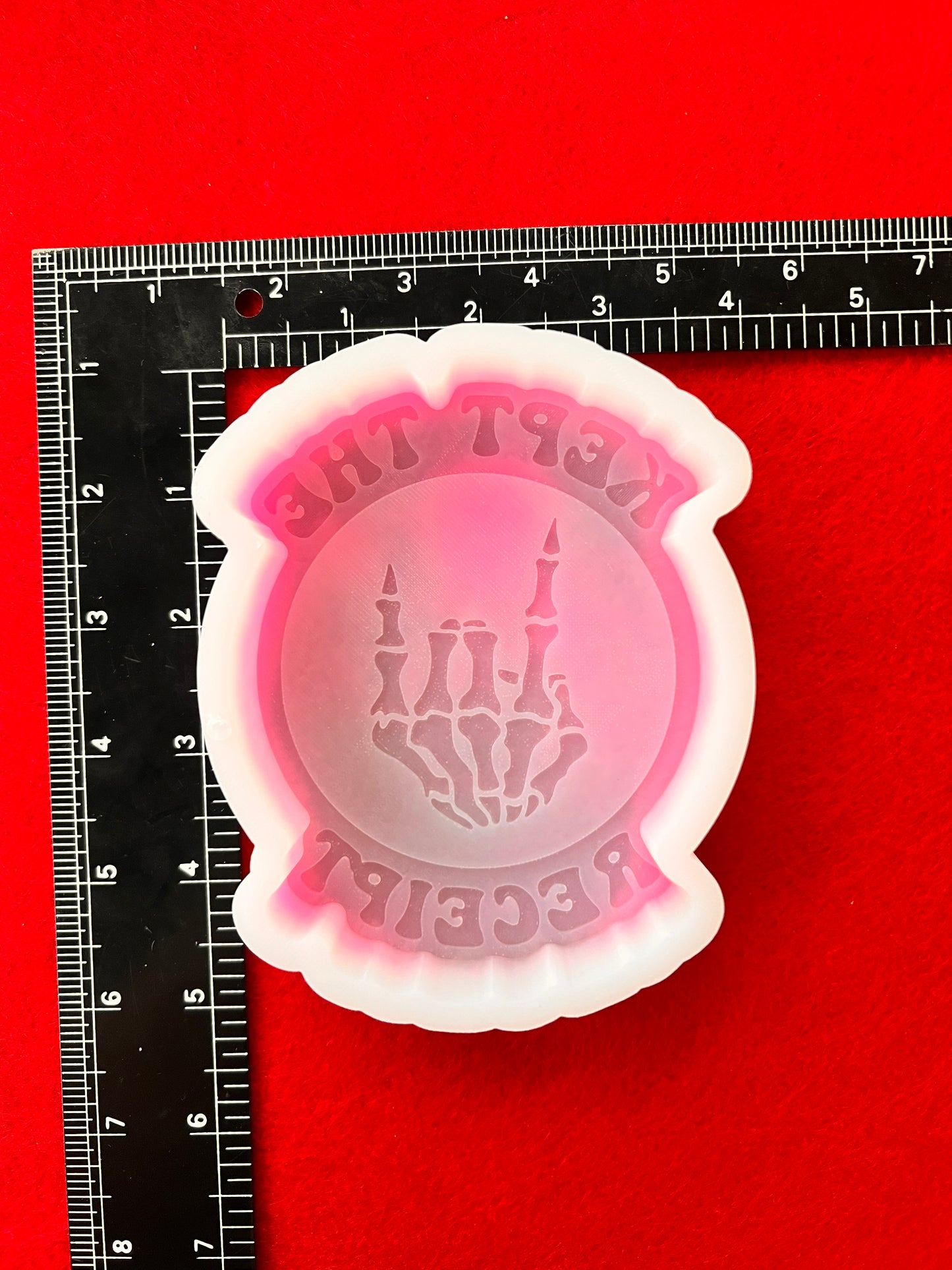Kept the Receipt Silicone Mold