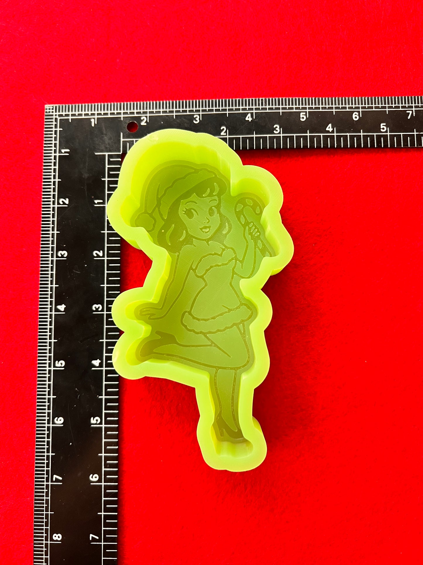 Sweet Candy Cane Pinup Silicone Mold©