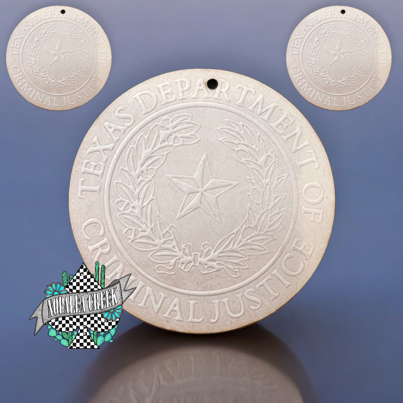 Criminal Justice Leather Charms (SET OF 4)