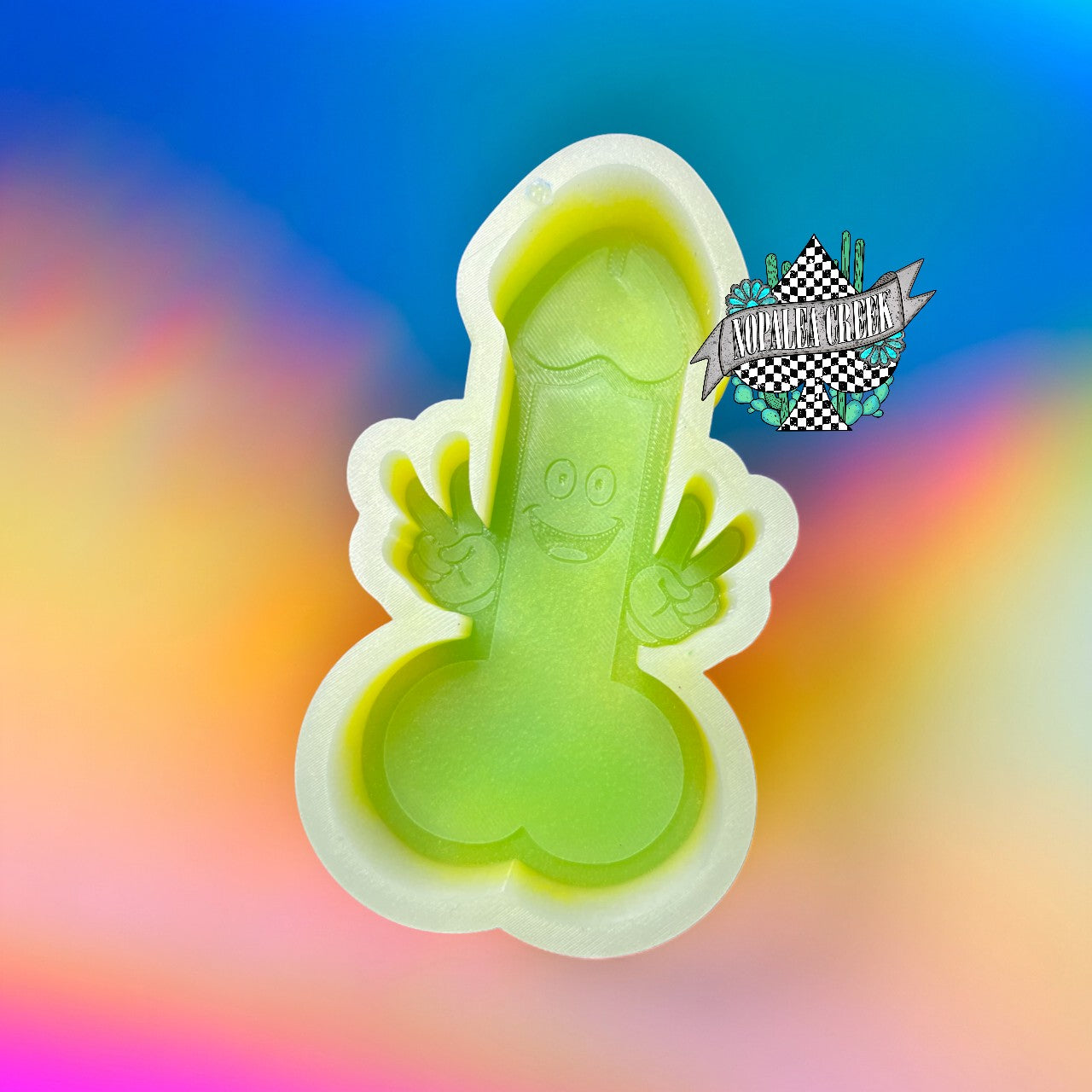 Peace Penis Silicone Mold