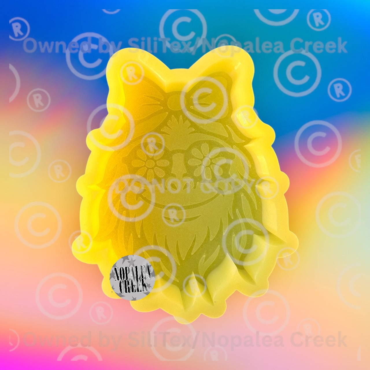 Girly Sasquatch Glasses Silicone Mold©