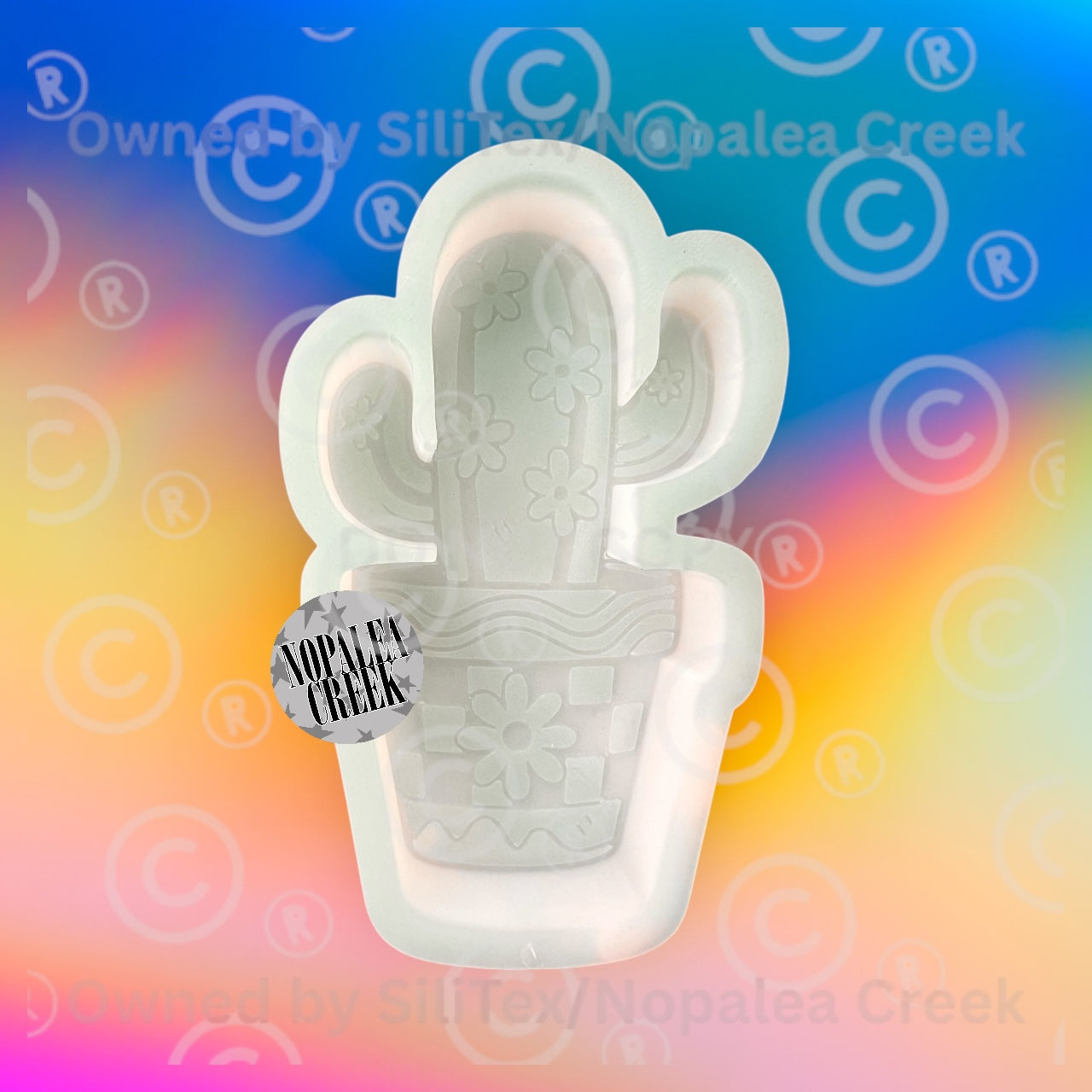 Petal Cactus Prickle Silicone Mold©