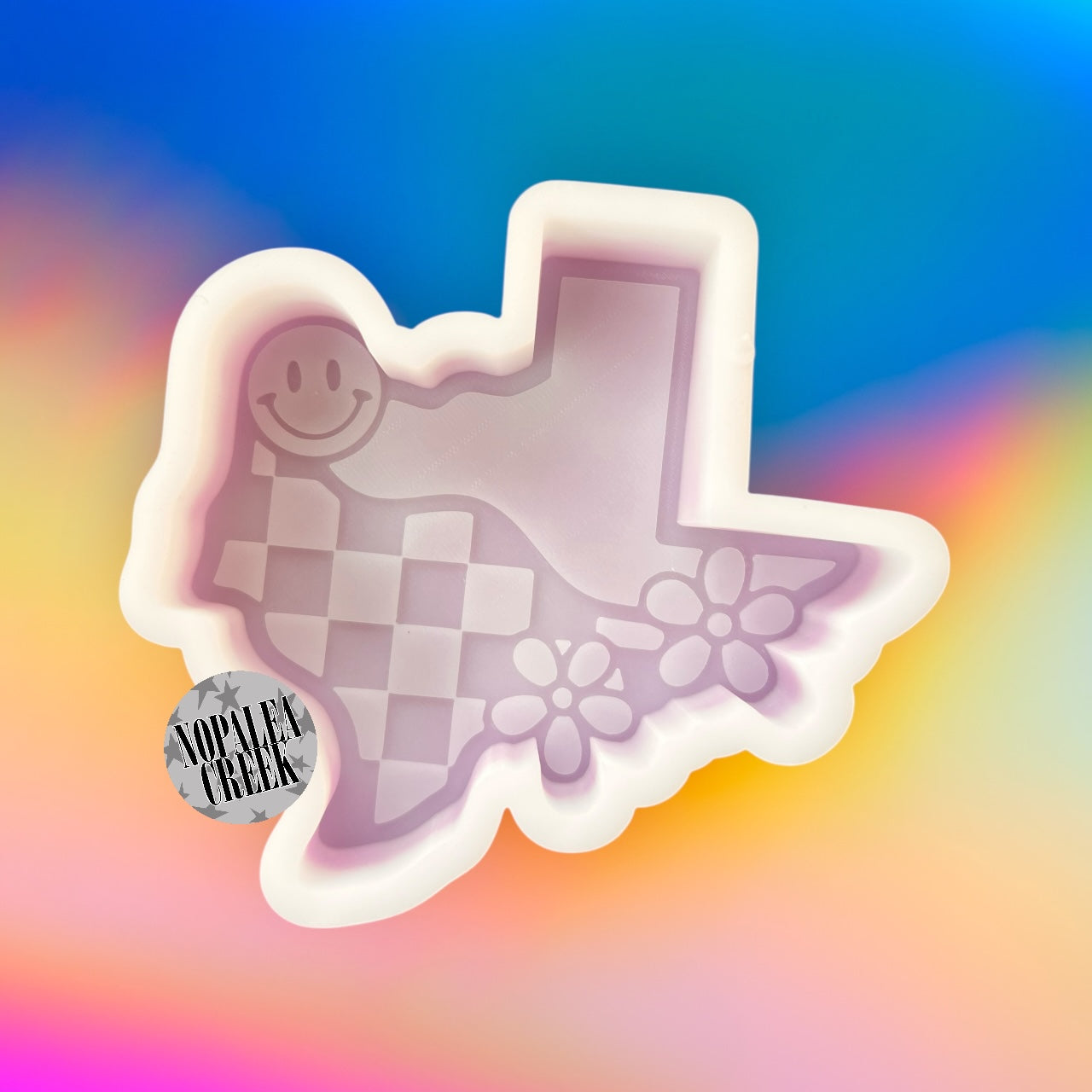 Cute Retro Texas Silicone Mold