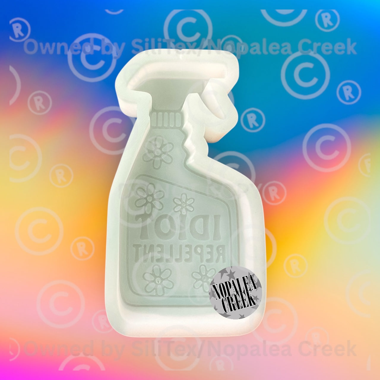 Idiot Repellent Silicone Mold©