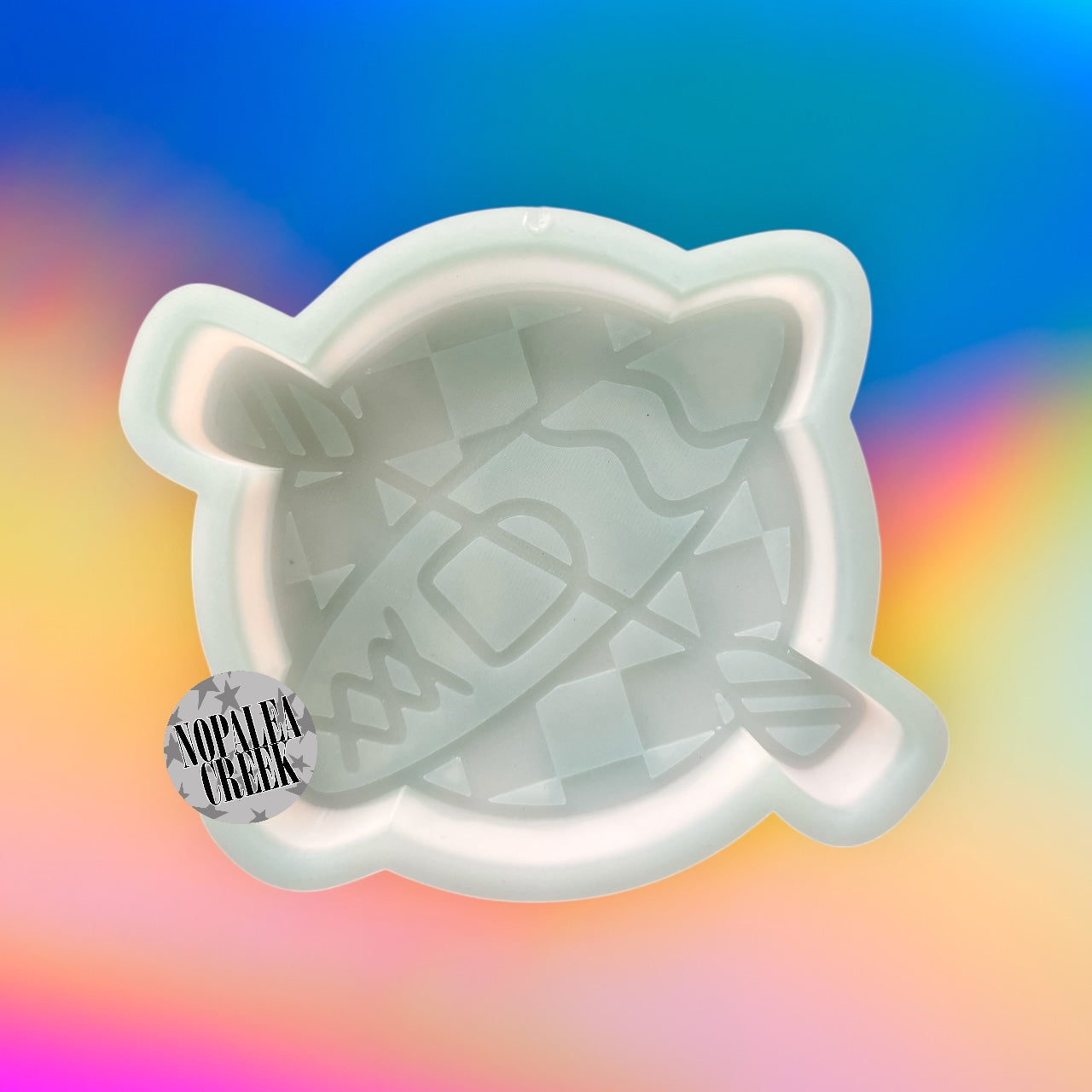 Checkered Kayak Silicone Mold