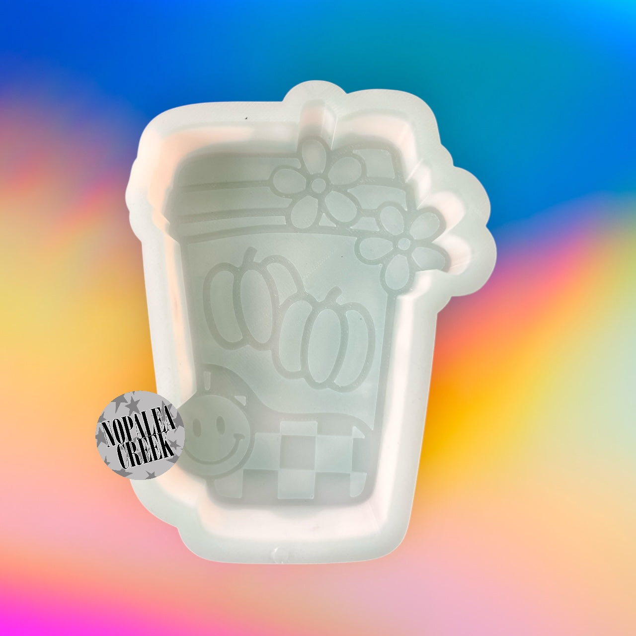 Groovy Pumpkin Coffee Silicone Mold