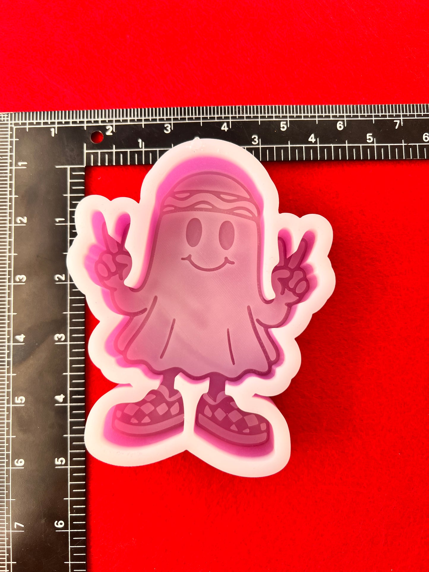 Groovy Retro Ghost Silicone Mold©