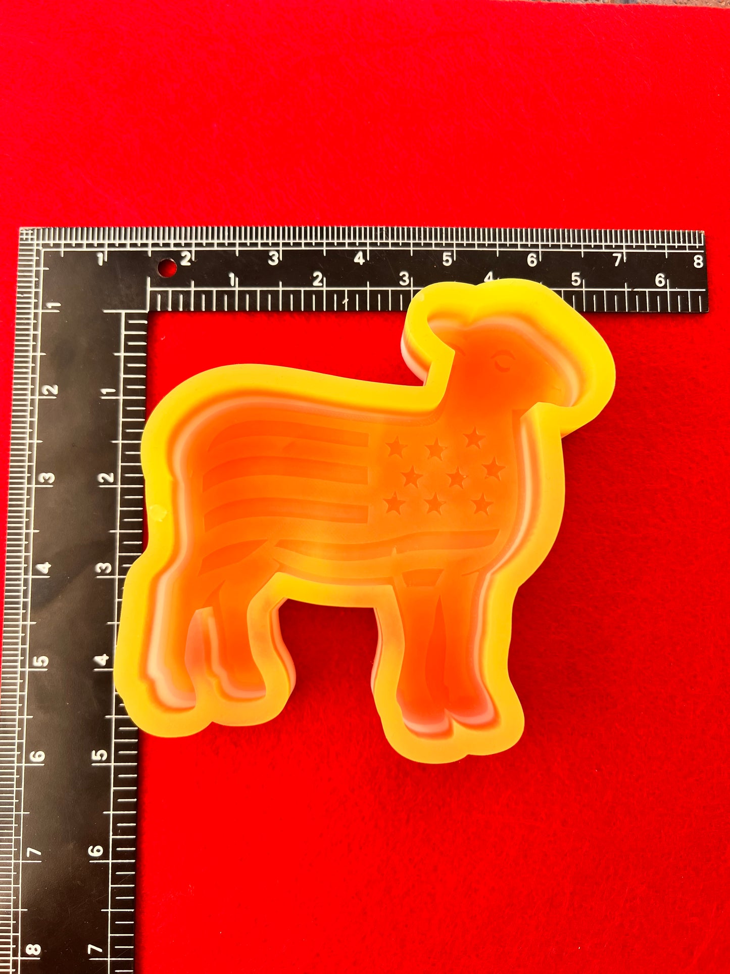 USA Show Goat Silicone Mold©