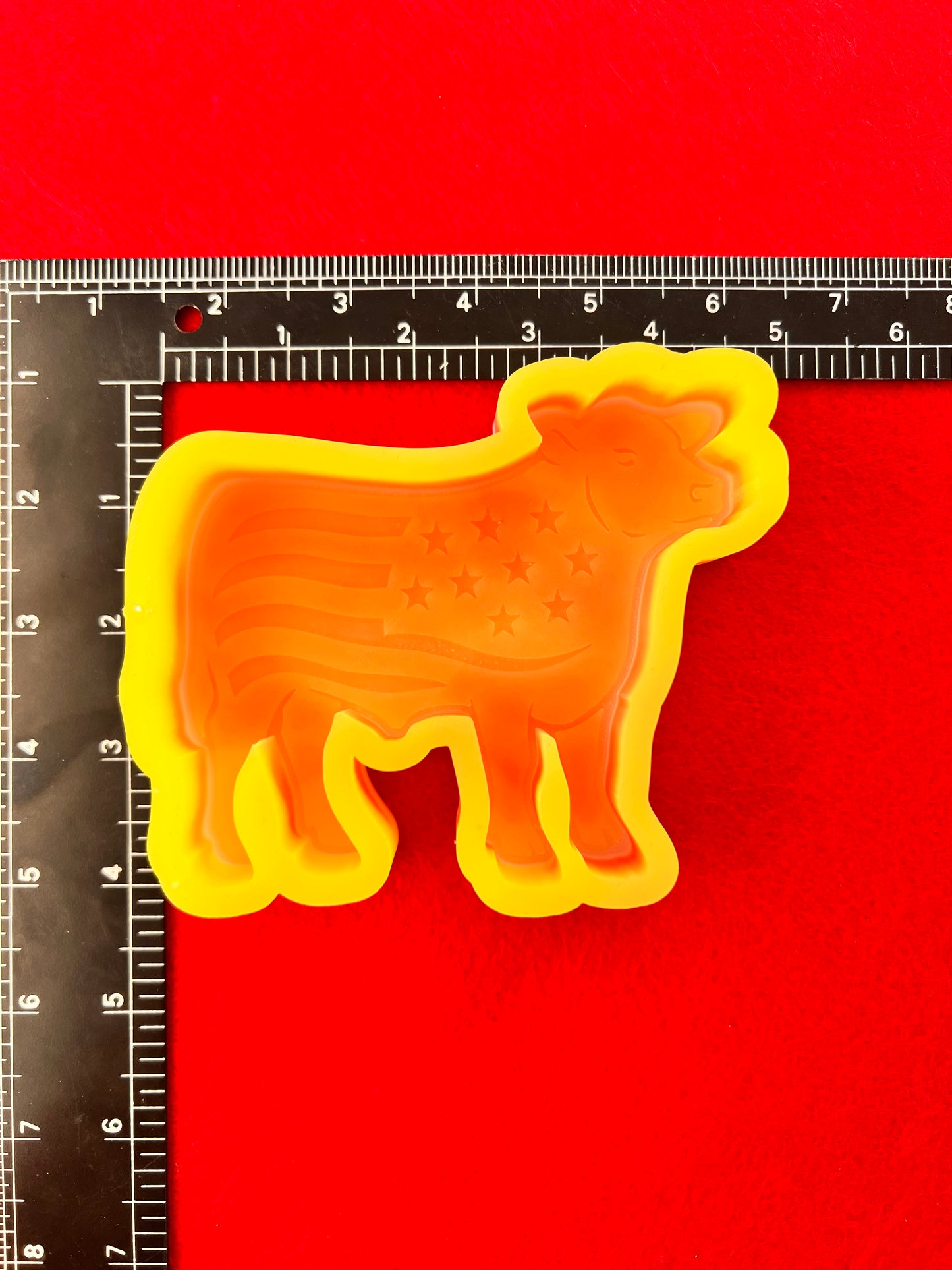 USA Steer Silicone Mold©