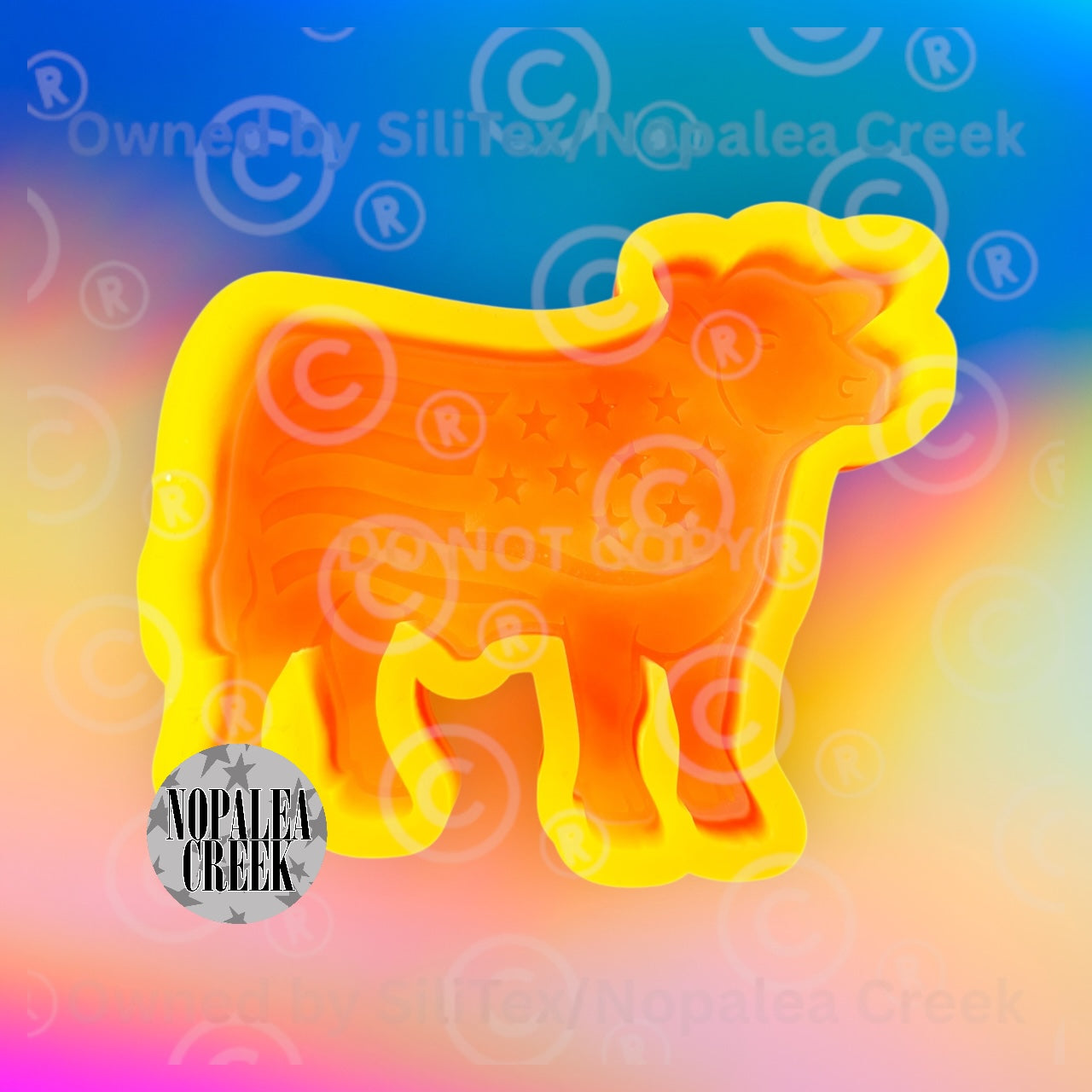 USA Steer Silicone Mold©