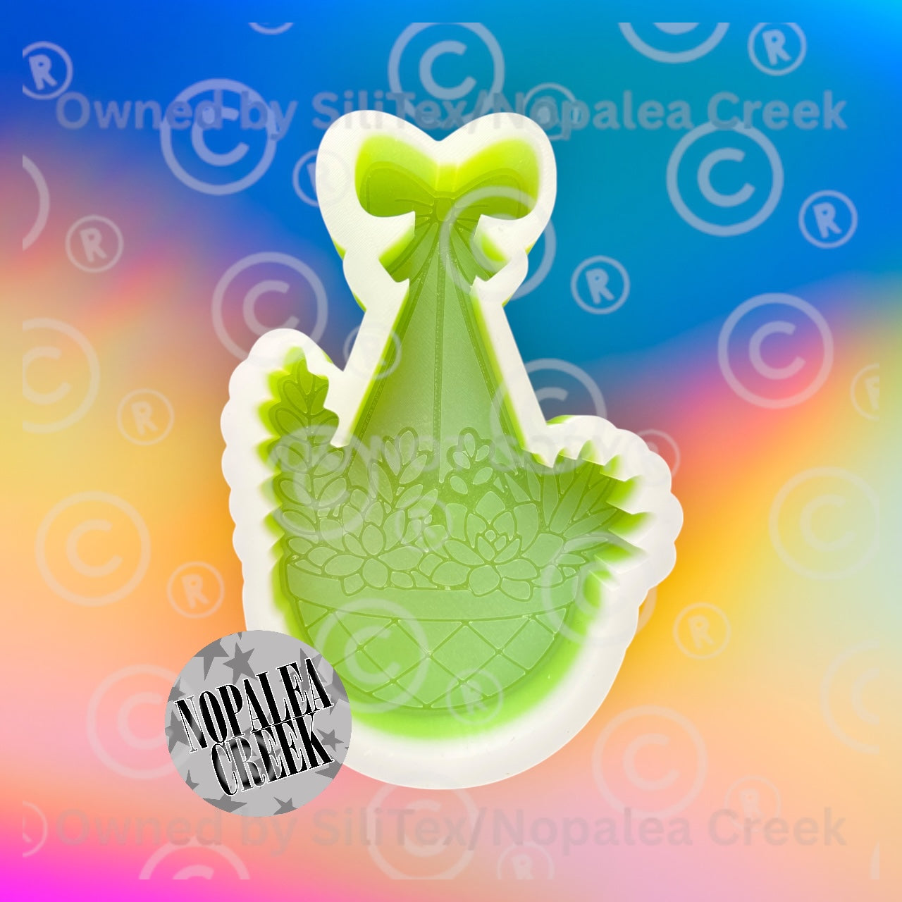 Succulent Hanging Bloom Silicone Mold©