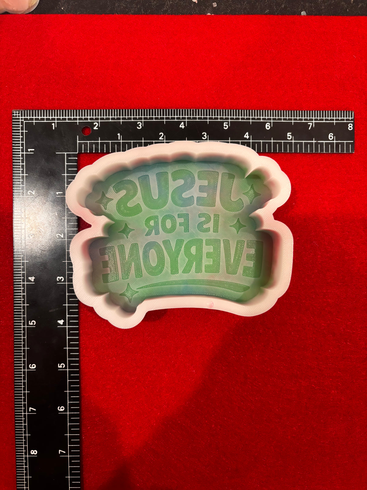 Jesus is For Everyone Silicone Mold