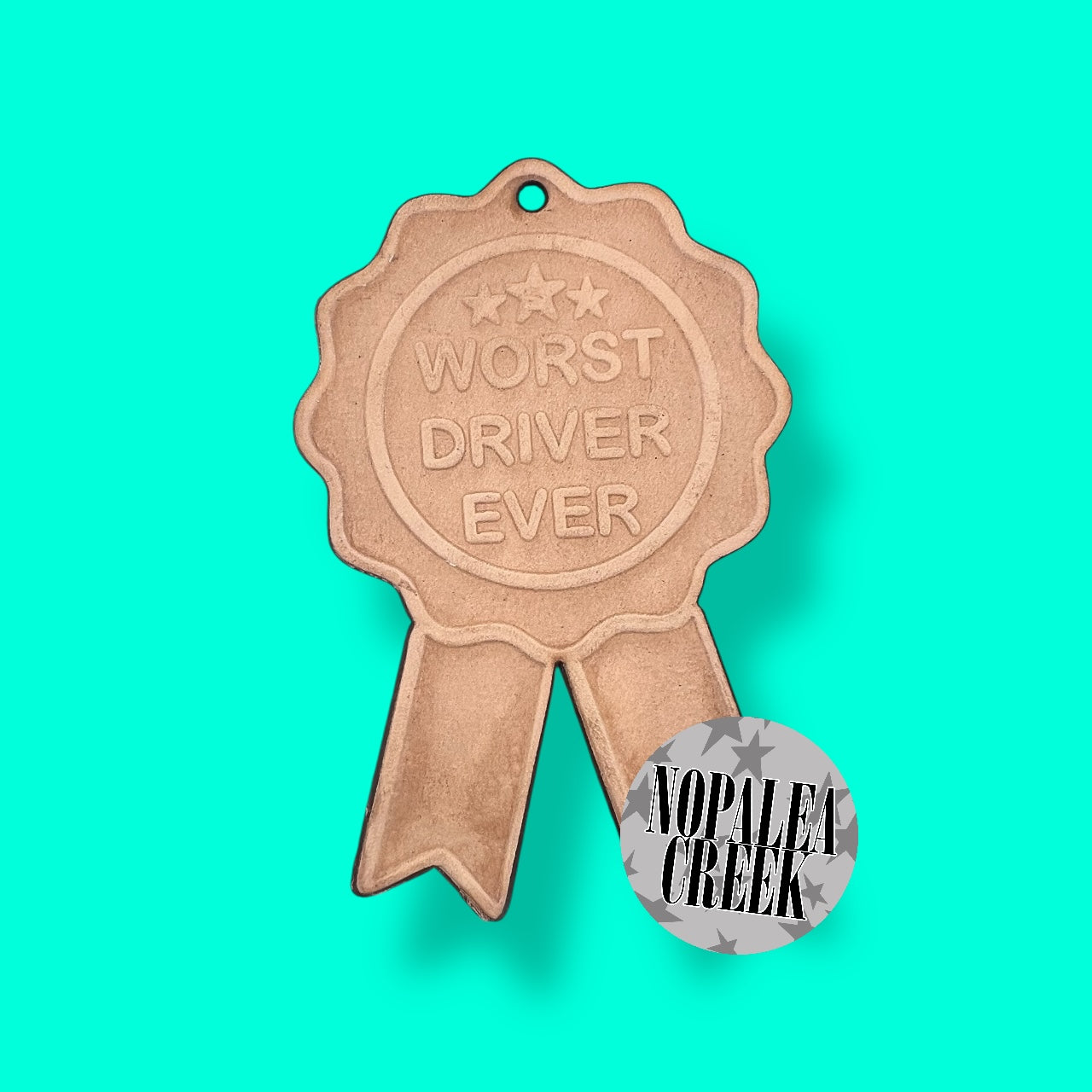 Worst Driver Ever Leather Charms (SET OF 4)