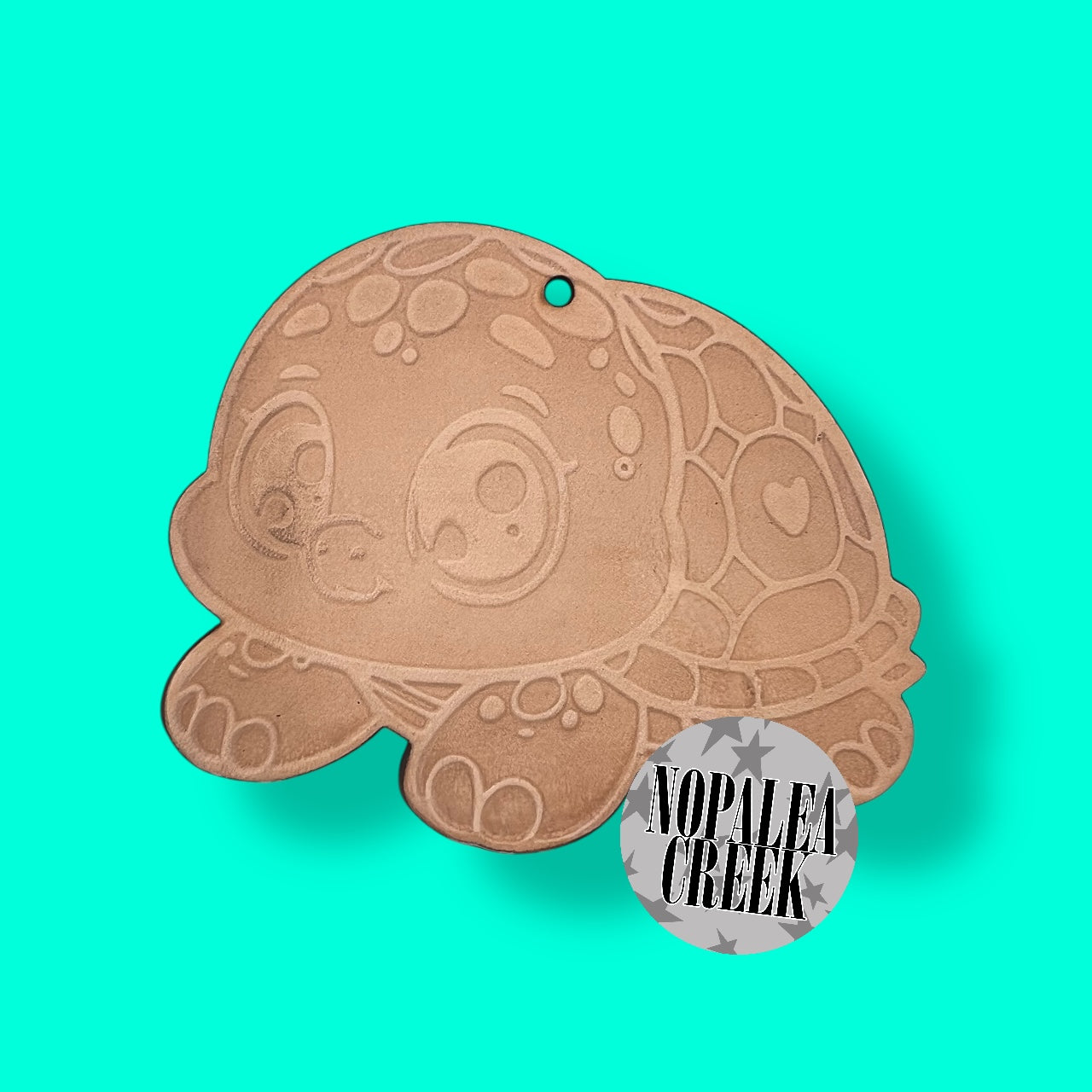 Cute Baby Turtle Leather Charms (SET OF 4)