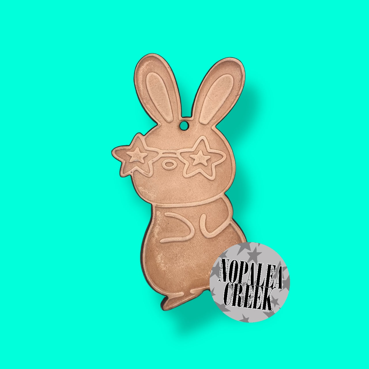 Retro Bunny 2 Leather Charms (SET OF 4)