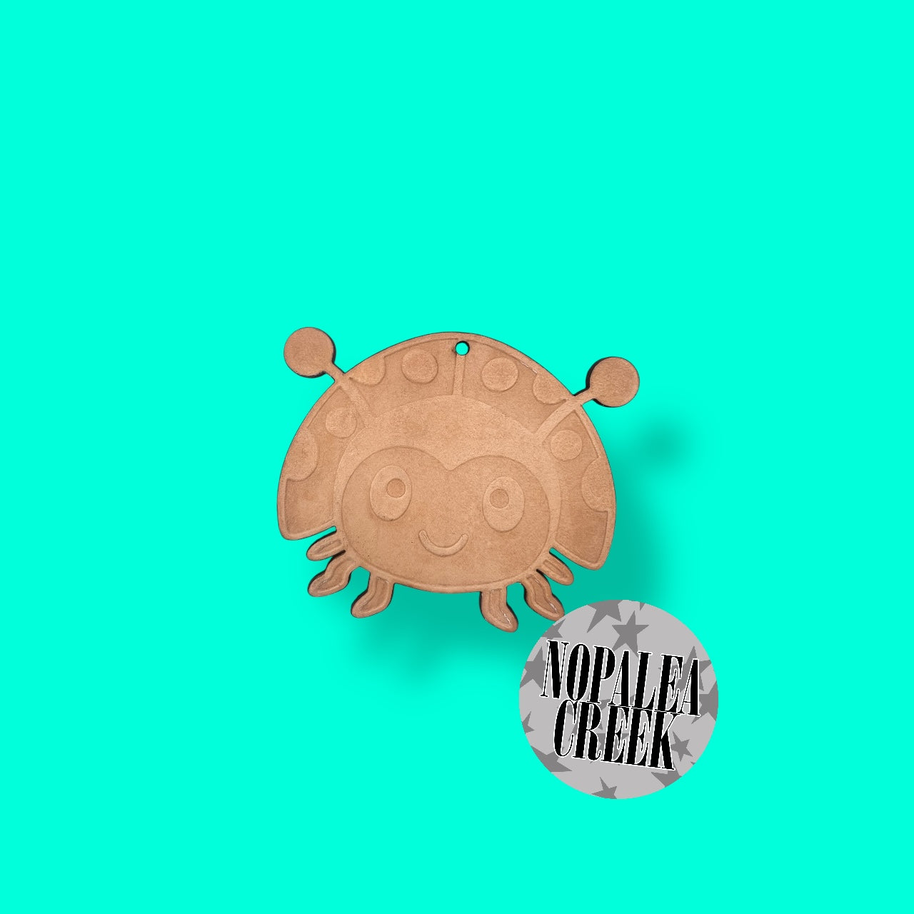 Cute Lady Bug Leather Charms (SET OF 4)