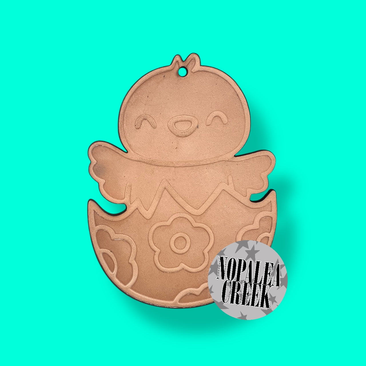 Baby Chick Egg Leather Charms (SET OF 4)