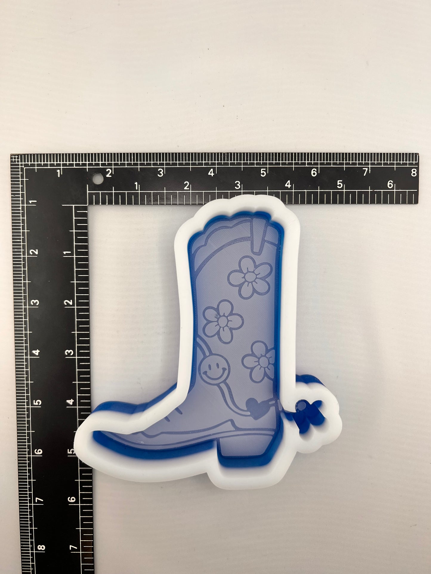 Groovy Western Boot Silicone Mold