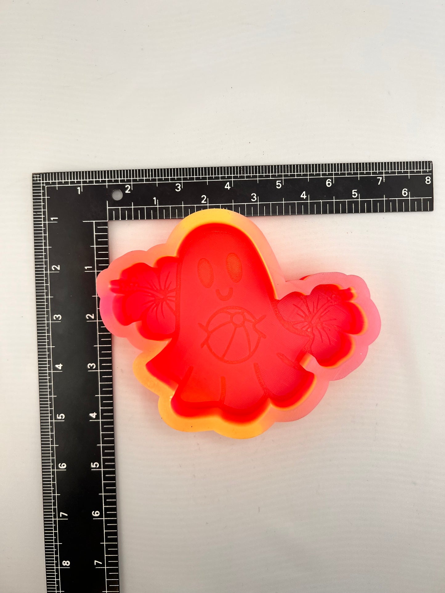 Beach Ball & Hibiscus Ghost Silicone Mold