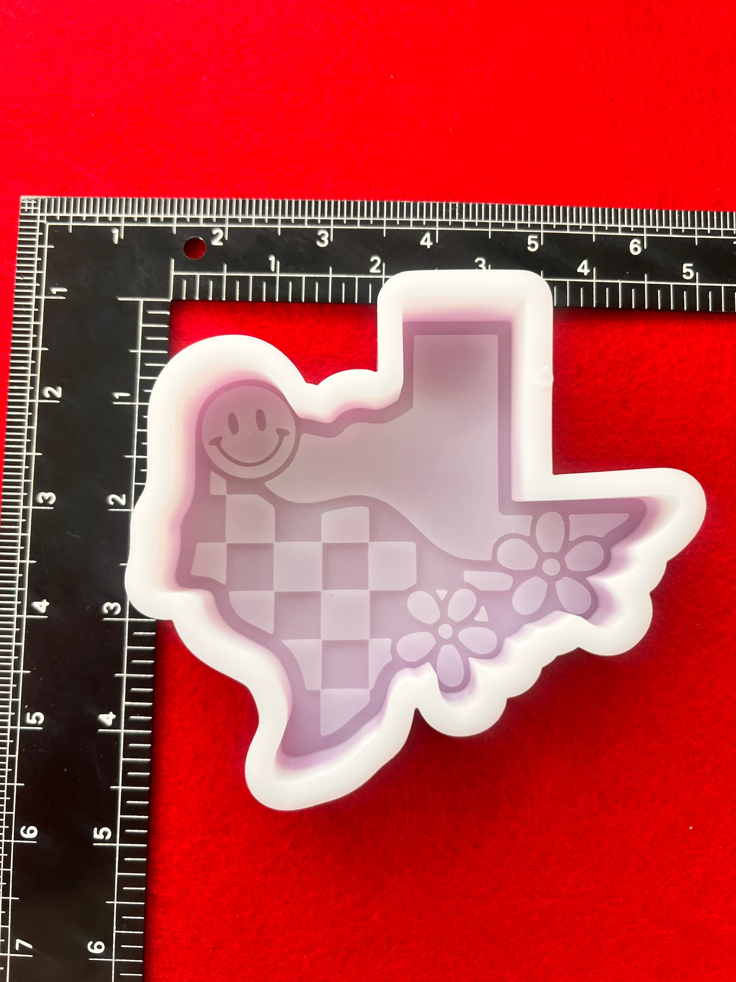 Cute Retro Texas Silicone Mold