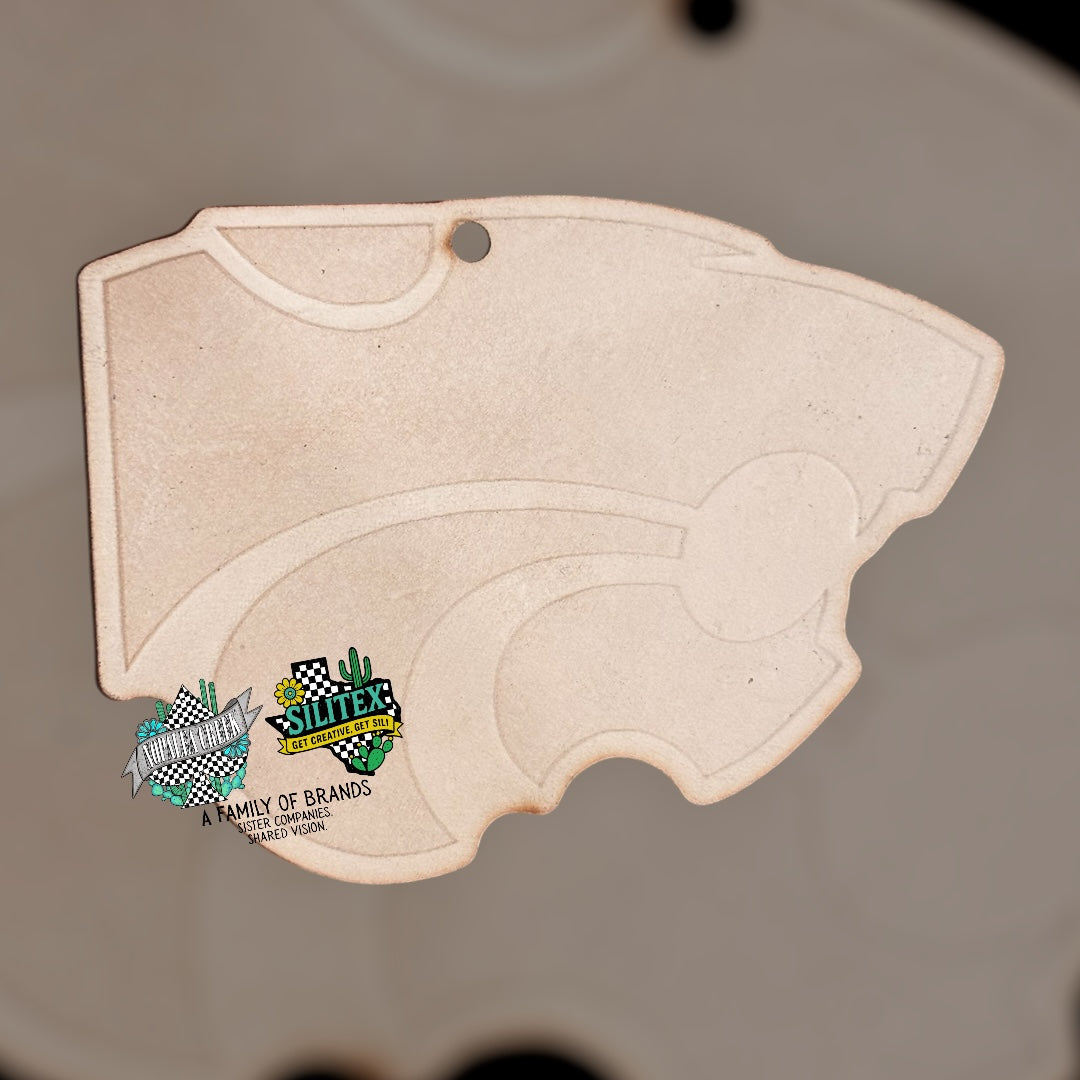 K.State Leather Charms (SET OF 4)