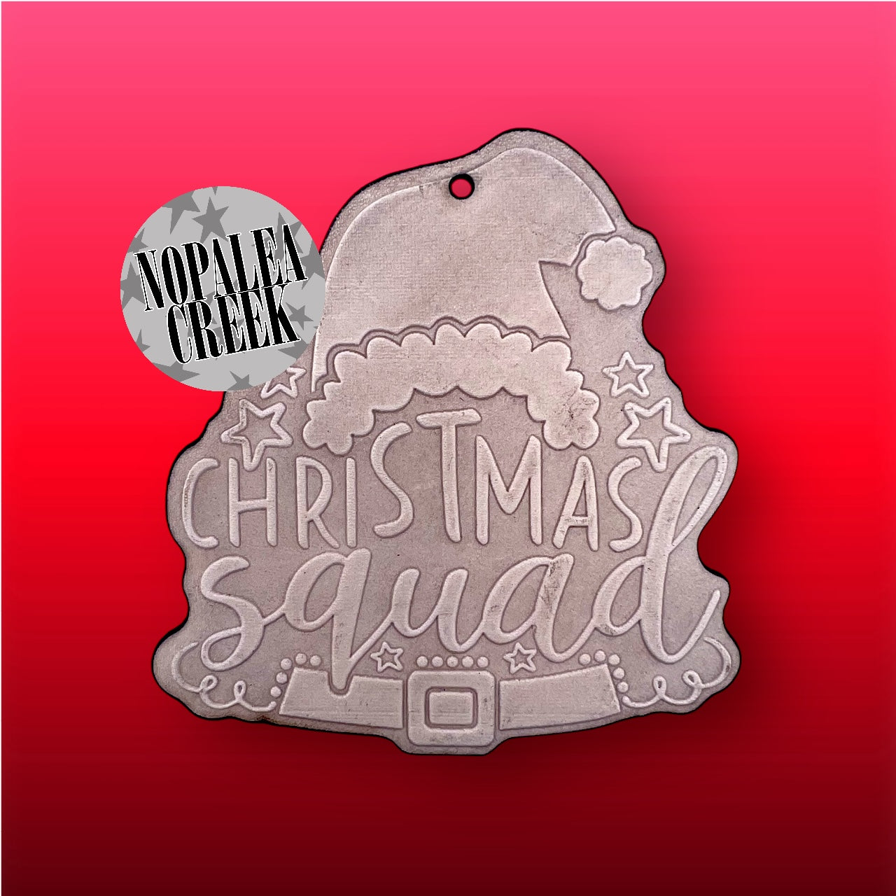 Christmas Squad Leather Charms (SET OF 4)