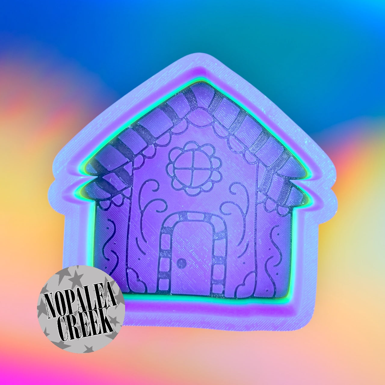 Gingerbread House 2 Silicone Mold