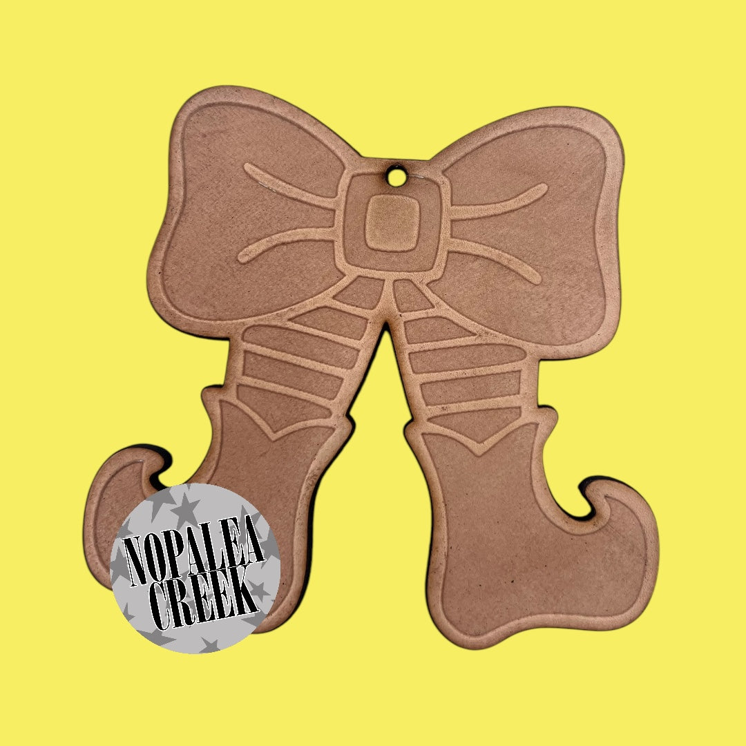 Elf Bow Leather Charms (SET OF 4)