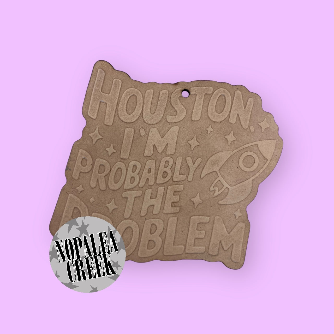 Probably the Problem Leather Charms (SET OF 4)