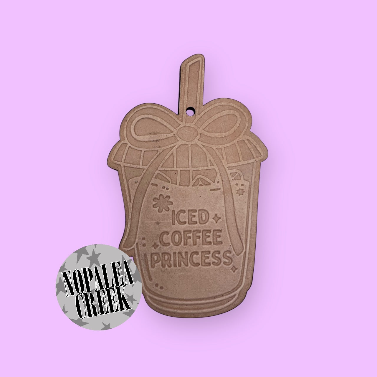 Iced Coffee Princess Leather Charms (SET OF 4)