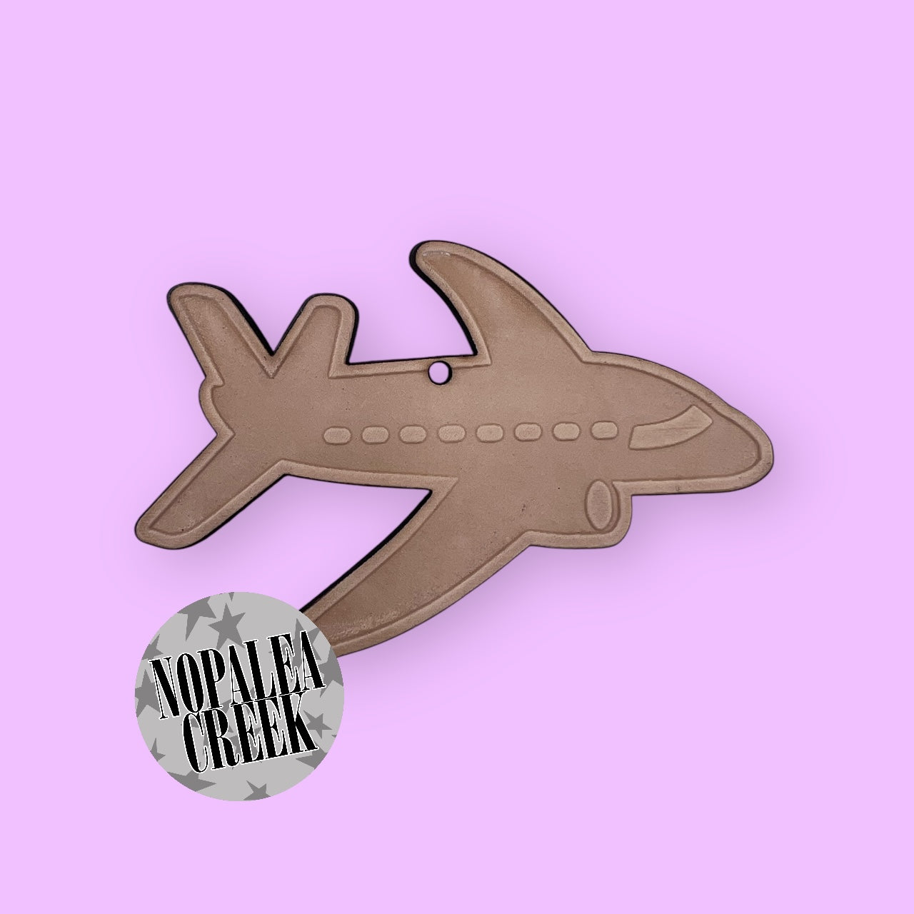 Airplane Leather Charms (SET OF 4)