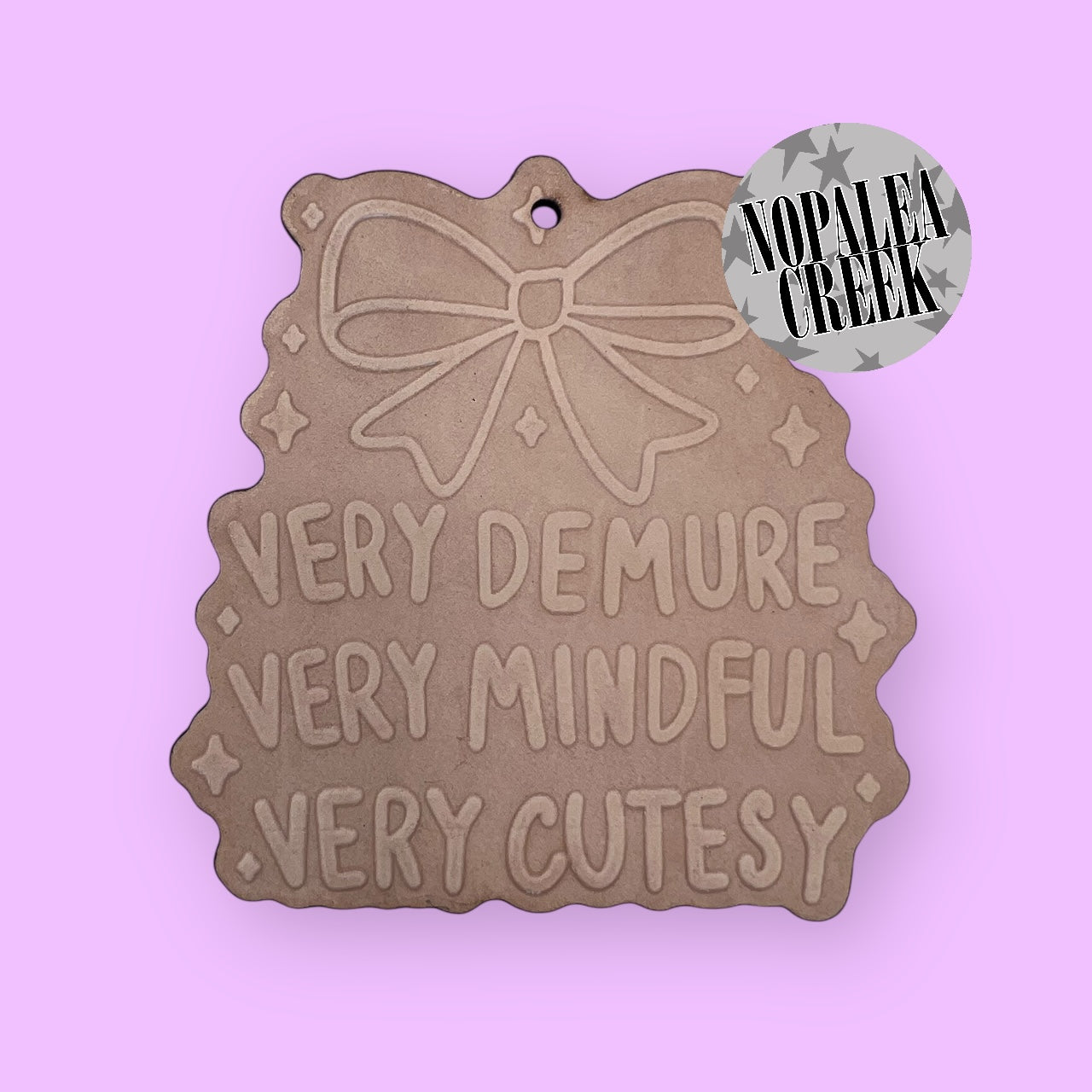 Very Demure Leather Charms (SET OF 4)